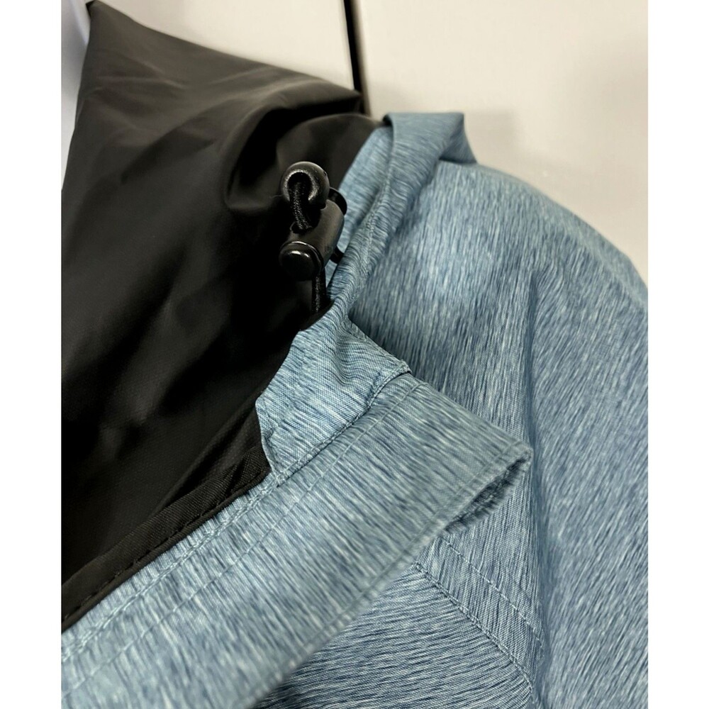 32 Degrees Ladies' Short Anorak Jacket | Size: S | Color: Teal Melange - Picture 7 of 9